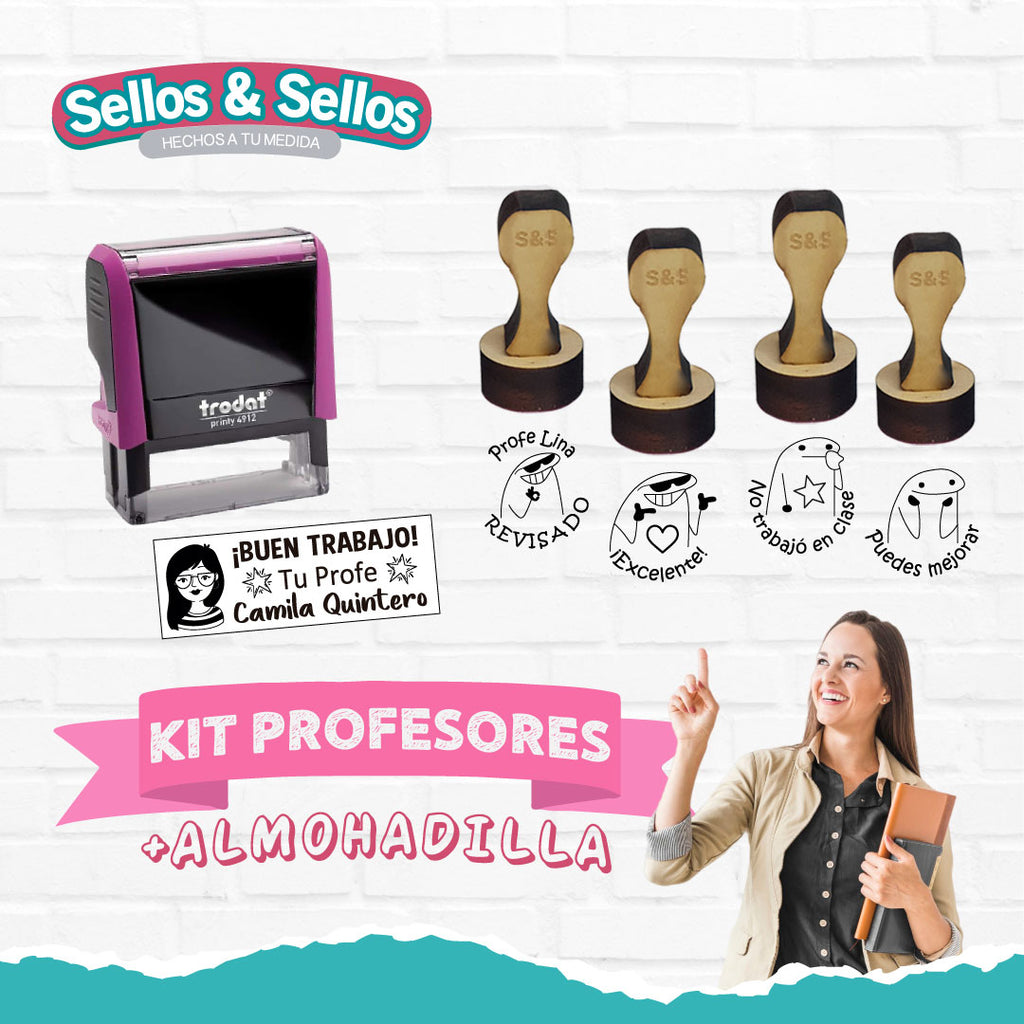 Sellos para profesores, con diseños esclusivos – Sellos y Sellos