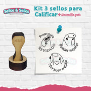 Sellos de Madera para profesores - Sellos y Sellos