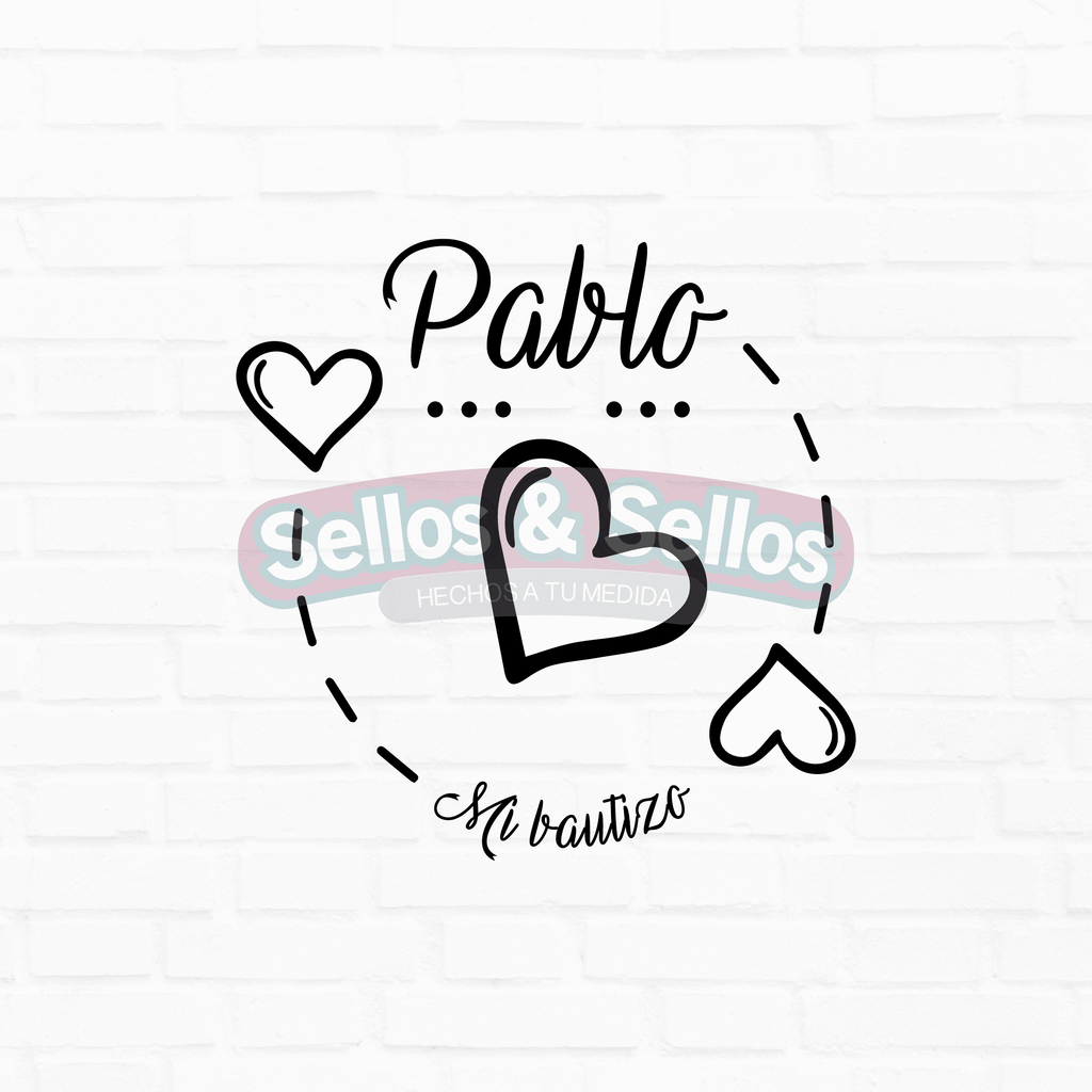 Sellos para Bautizo - Sellos y Sellos 